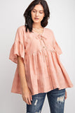 Baby Doll Swing Tunic Top