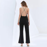 Backless Party Jumpsuit