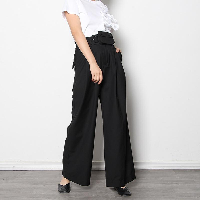 Belted Wide Leg Pants in colors