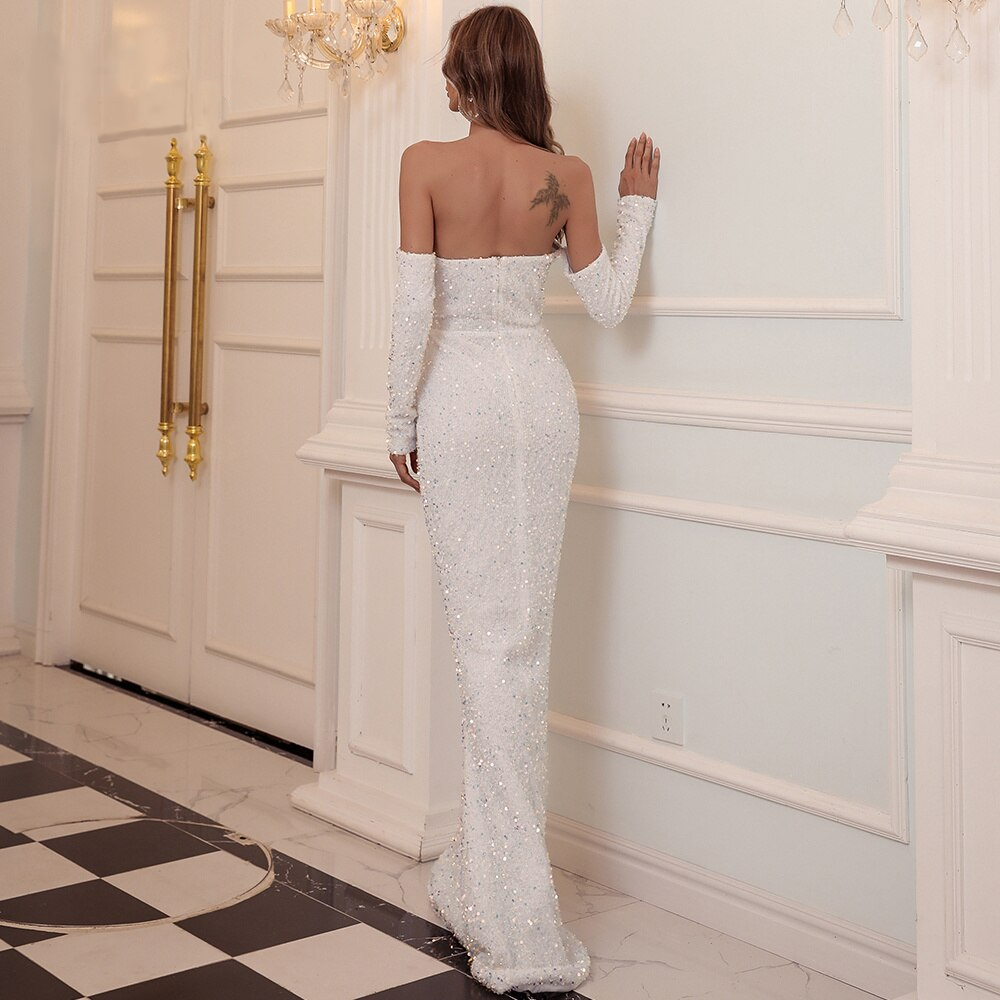 Bernice  Sparkly Gown in Colors