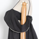 BETINA Open Sleeve High waist Mini Dress