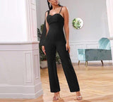 Primetime Looks-Bodycon Orange Casual Bodysuit Jumpsuit Romper