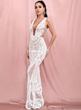 CAMILLA Lace Maxi Dress