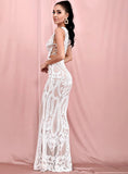 CAMILLA Lace Maxi Dress
