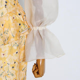 CARINA Fancy Midi Dress