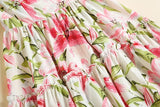 CARMELA Floral Print Midi Dress