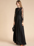 CASSANDRA maxi slit gown