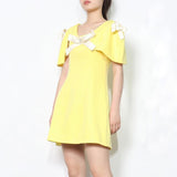 Charming Bow Mini Dress in colors