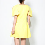 Charming Bow Mini Dress in colors