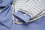 Chic Bows patchwork Jacket