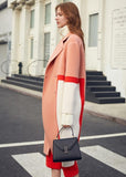 Chic Color Block Woolen Coat-coat-Primetime-Looks