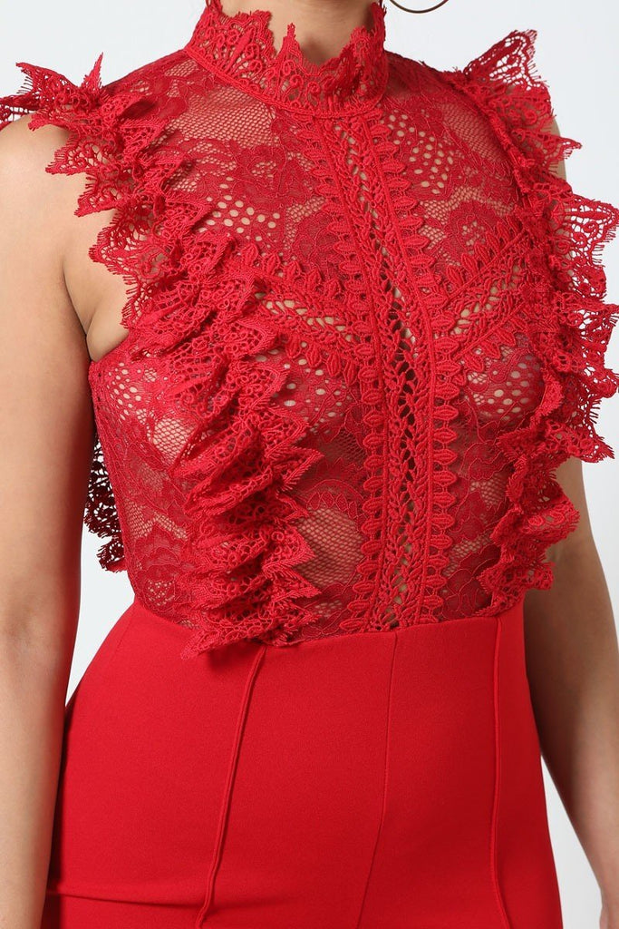 Chic Lace Jumpsuit in colors