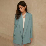 Chic Loose Long Blazer in colors
