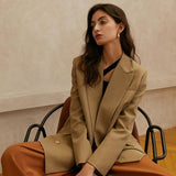 Chic Loose Long Blazer in colors