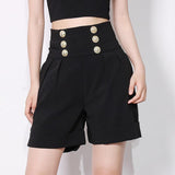 Chic Tube Top and High-waist Shorts Set