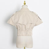 Chic Utilitarian Crop top