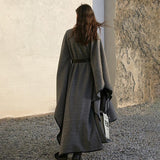 Classy Belted Cloak
