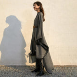 Classy Belted Cloak