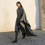 Classy Belted Cloak