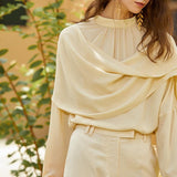 Classy Drape Blouse