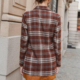 Classy Plaid Blazer-blazer-Primetime-Looks