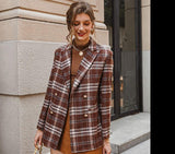 Classy Plaid Blazer-blazer-Primetime-Looks