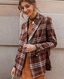 Classy Plaid Blazer-blazer-Primetime-Looks