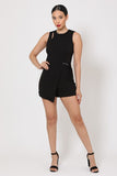 Primetime Looks-Classy Wrap Romper in colors