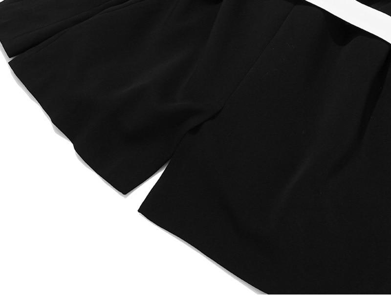 Primetime Looks-Color-block long blazer