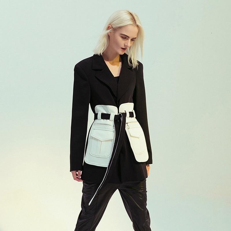 Primetime Looks-Color-block long blazer
