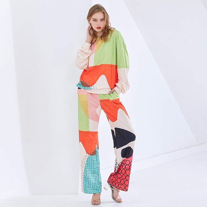Color Pop Pullover and Pant Set in colors
