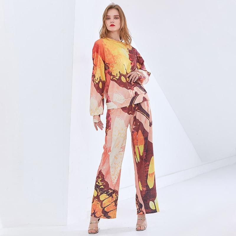 Color Pop Pullover and Pant Set in colors