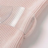 Cotton-blend belted jumpsuit in powder pink-Primetime Looks