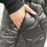 Primetime Looks-Cotton-padded Loose canvas coat