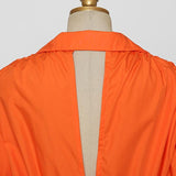 Crop Blouse with Buckled Waistband in colors
