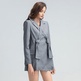 Cross Front Detail Mini Dress