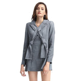 Cross Front Detail Mini Dress