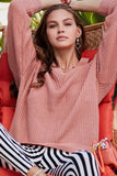 Cut Out Knitted Sweater in colors