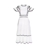 Daisie butterfly sleeved midi dress-Primetime Looks