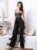 Primetime Looks-DANCING QUEEN Tasseled Jumpsuit