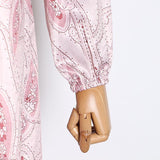 DAWN Asymmetrical Ruffled Lantern Dress