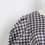 DEMI Houndstooth Mini Dress
