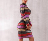 Dominica sequinned sheath midi dress-Primetime Looks