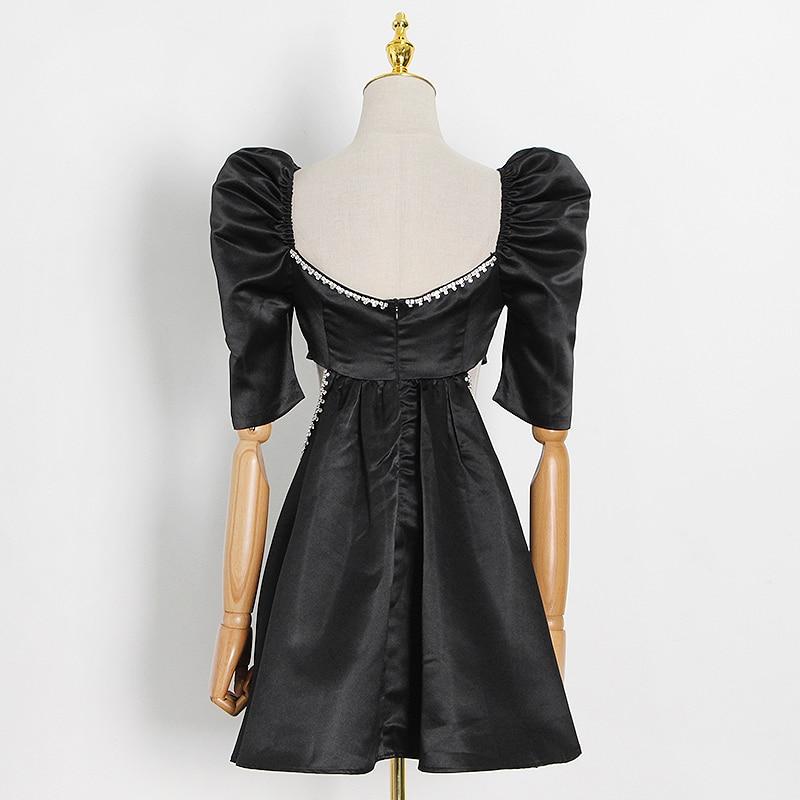 DONNA Cut-out Waist Mini Dress in colors