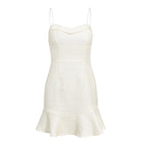 Dorothy mini dress in ivory beige-Primetime Looks