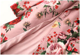 Double Breasted Blossom Overcoat