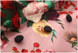 Double Breasted Blossom Overcoat