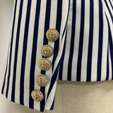 Primetime Looks-Double-breasted striped blazer