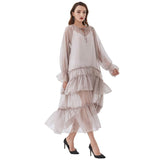 DOWNTON bohemian ruffled dress