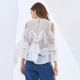 Dreamy Lace Blousy Top